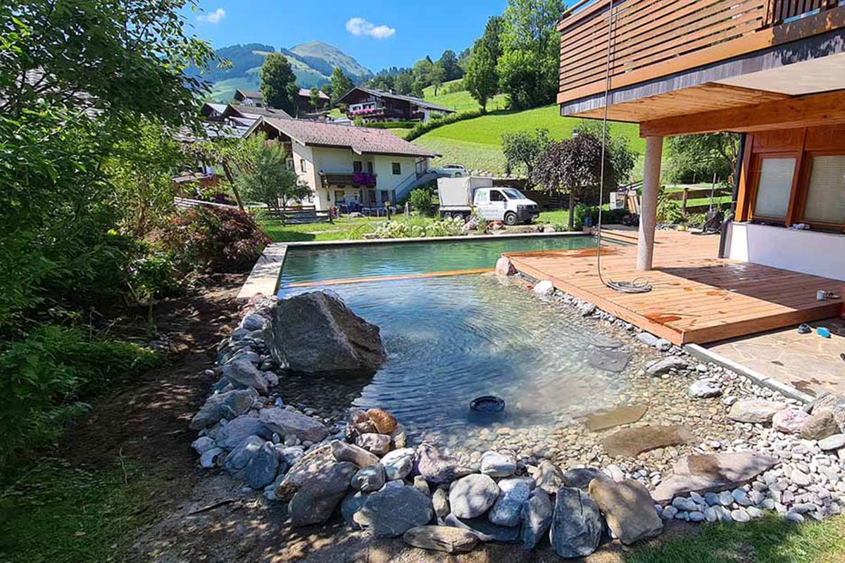 Teichbau